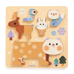 Puzzle relief - Woody Stack