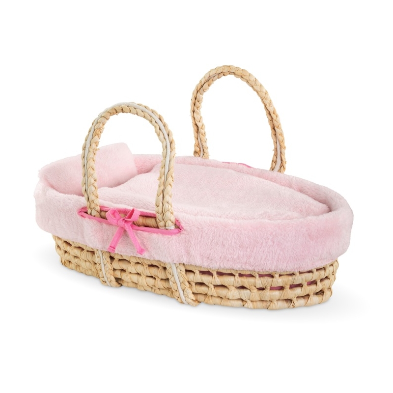 Couffin tressé peluche pour bb 36/42 cm