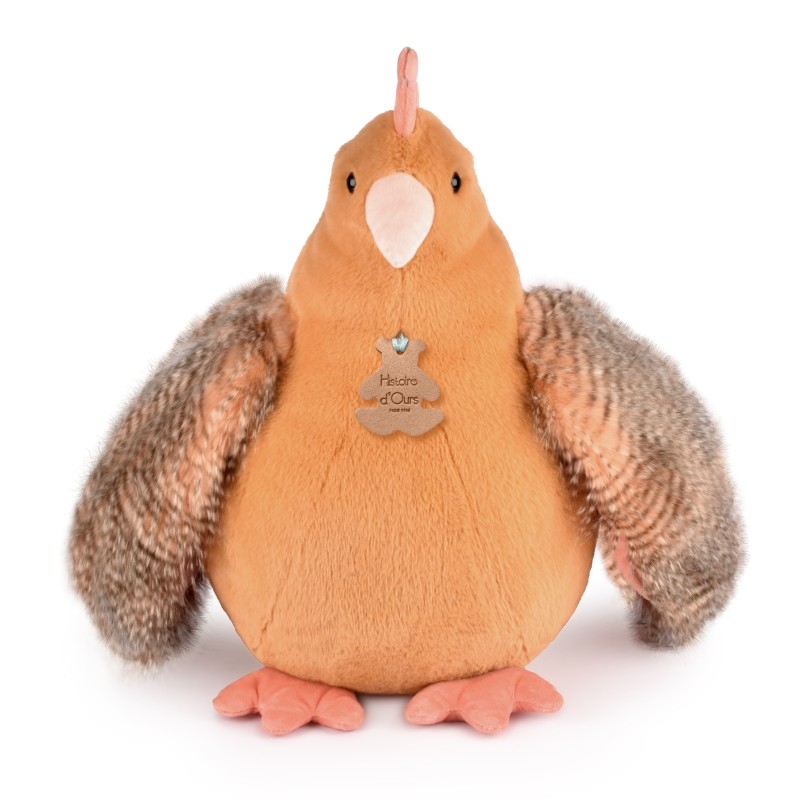 Les poulettes - Poule rousse 50 cm