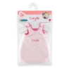 Turbulette peluche rose pour bébé 30 cm