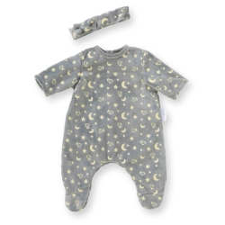 Vêtement pyjama brille dans la nuit bébé 36 cm