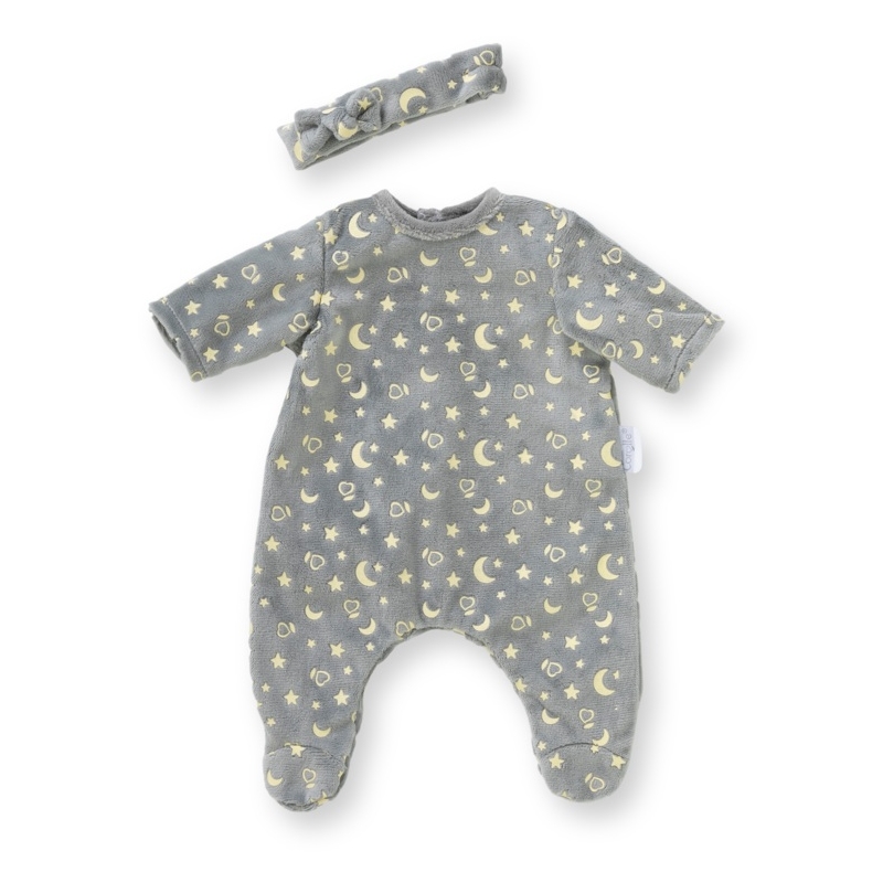 Vêtement pyjama brille dans la nuit bébé 36 cm