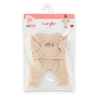 Vêtement jogging beige bébé 36 cm