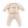 Vêtement jogging beige bébé 36 cm