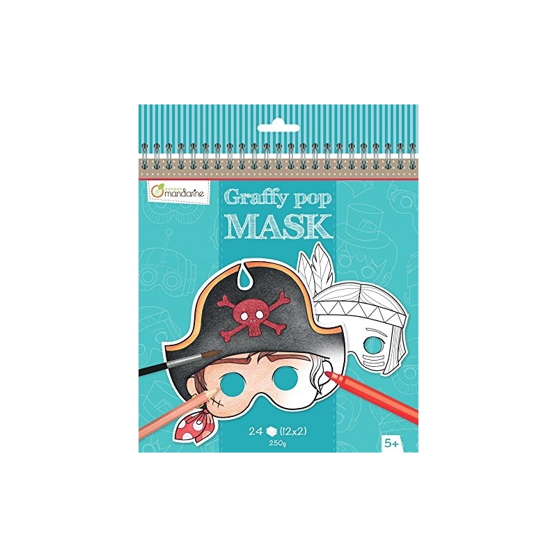 Graffy pop Masque garçon