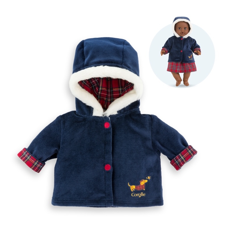 Vêtement manteau Corolle en Fêtes 36 cm