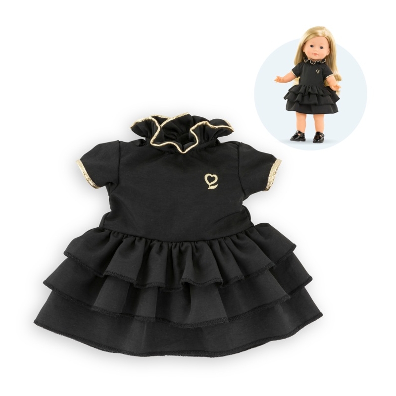 Ma Corolle - Robe noire et or