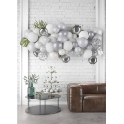 Kit 50 ballons - Argent