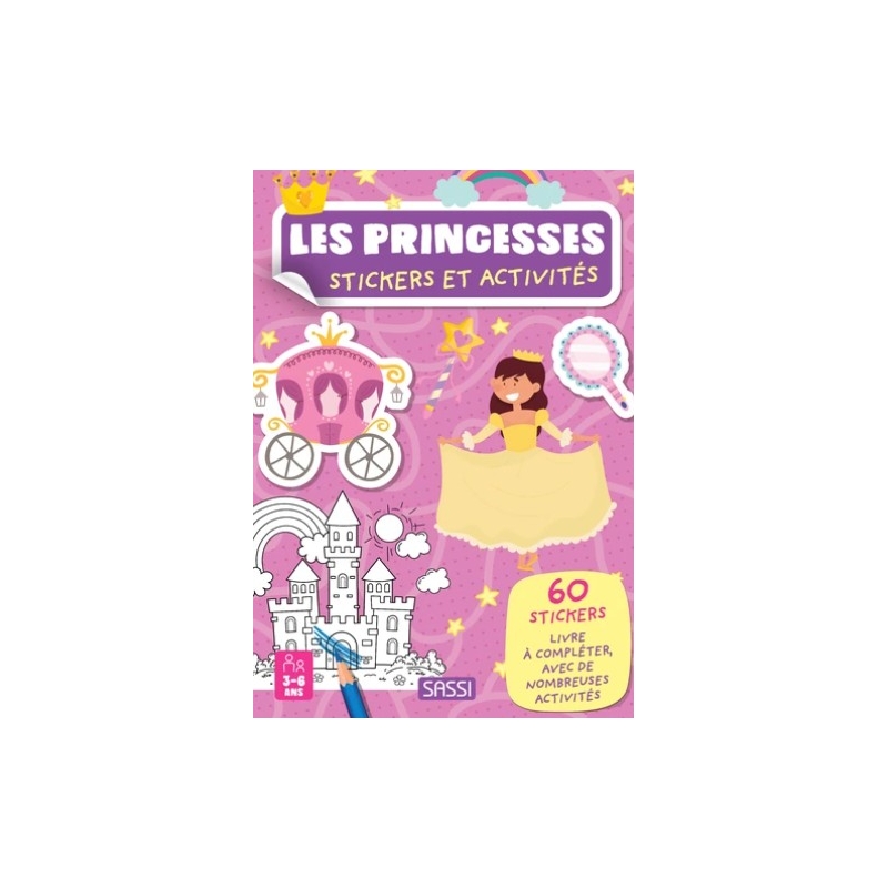 Stickers et activités - Les princesses