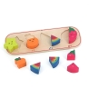 Puzzle 1-2-3-4 fruits