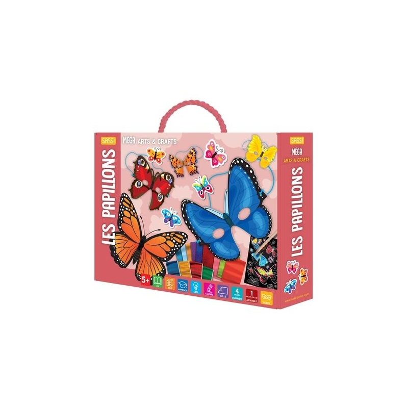 Méga arts & craft - Les papillons