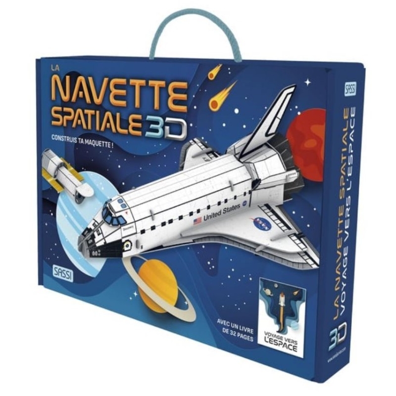 Maquette en 3D - La navette spatiale
