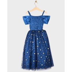 Déguisement - Robe bleue étoilée 4/6 ans