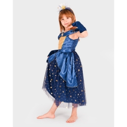 Déguisement - Robe bleue étoilée 6/8  ans