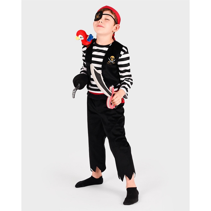 Déguisement - Pirate et accessoires 6/8  ans