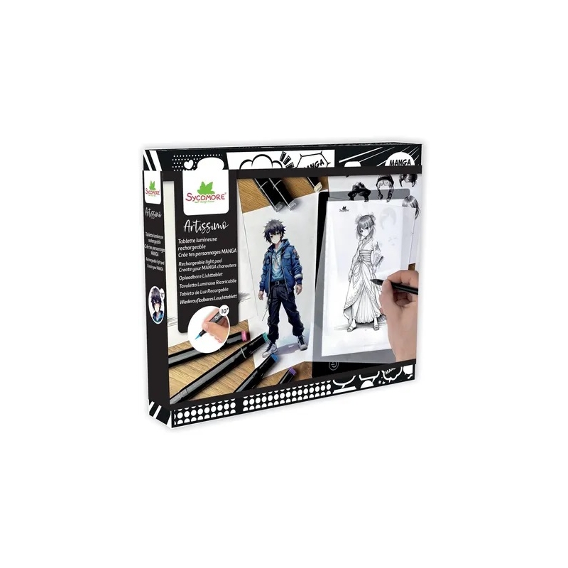 Artissimo - Tablette lumineuse personnages Manga