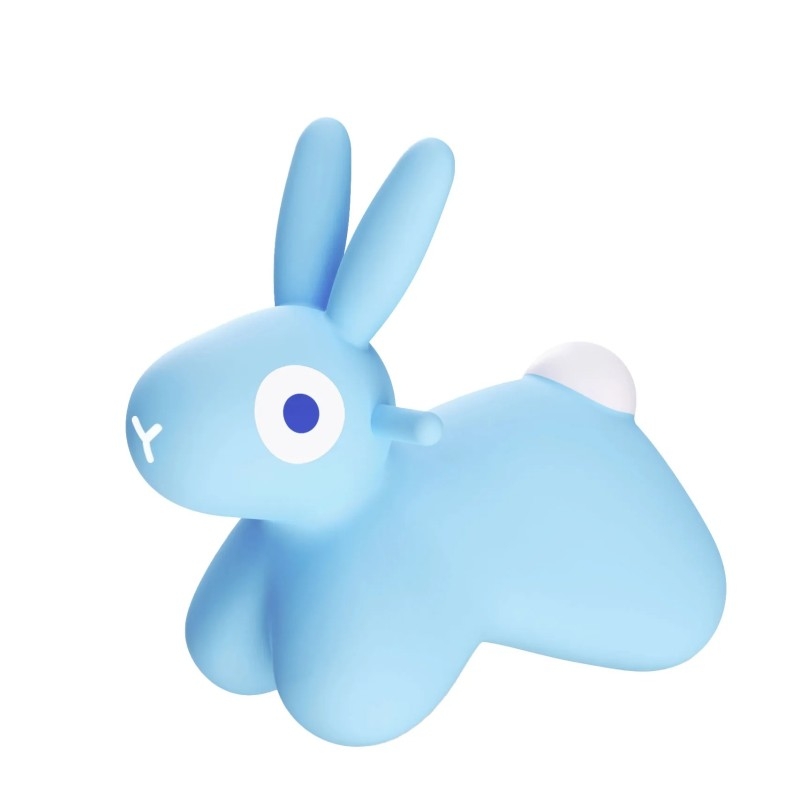 Hoppi - Lapin sauteur bleu