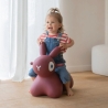 Hoppi - Lapin sauteur bordeau
