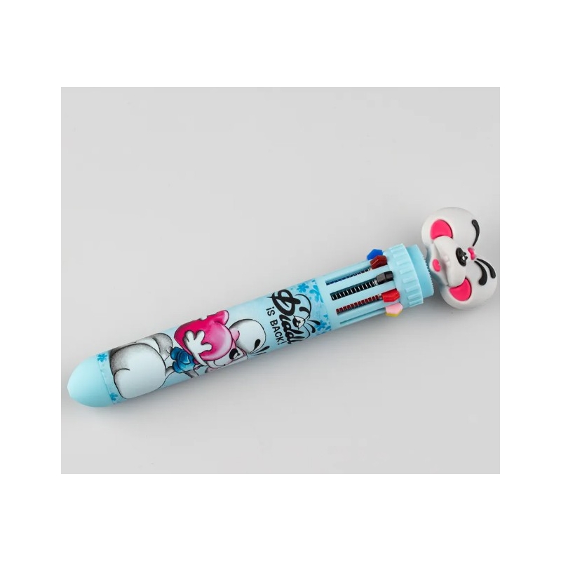 Diddl - Stylo 3D 10 couleurs