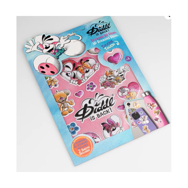 Diddl - Stickers 3D