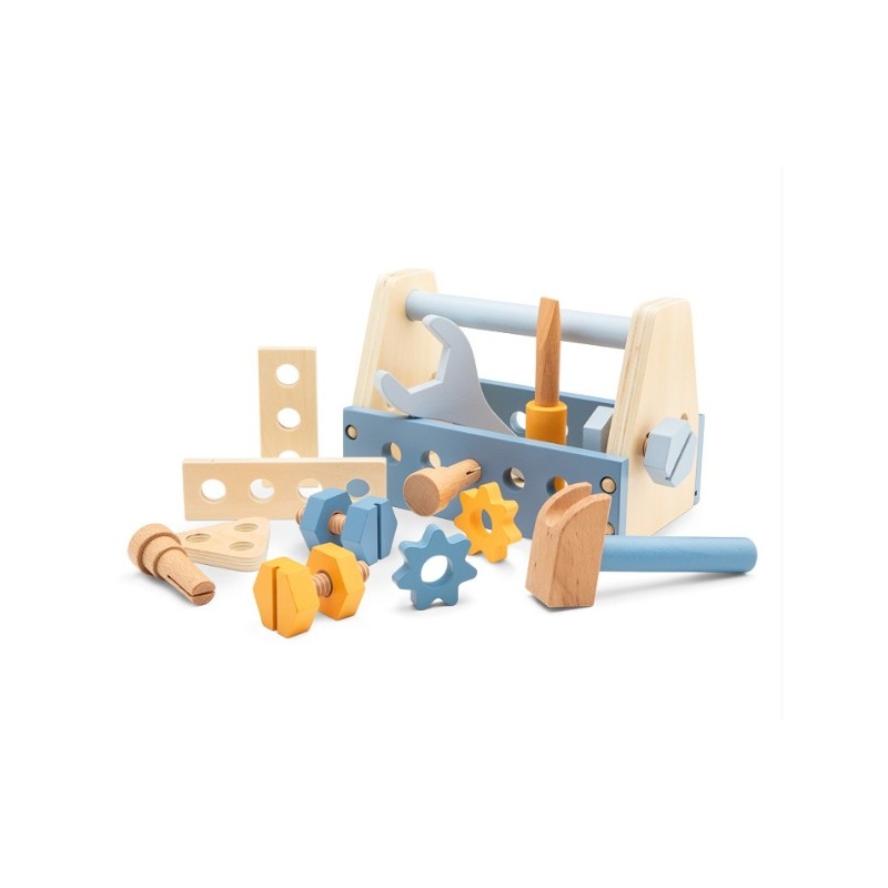 Boîte à outils en bois