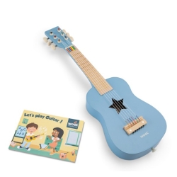 Guitare bleue