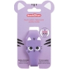 Montre tactile Chat mauve