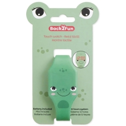 Montre tactile Grenouille verte