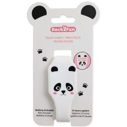 Montre tactile Panda blanc