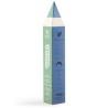 Coffret crayon - Crayons vert/ bleu/ jaune/ rouge