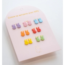 Miffy - Boucles d'oreilles