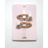 Miffy - Duo de barrettes bronze