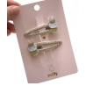 Miffy - Duo de barrettes gold