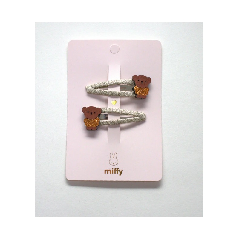 Miffy - Duo de barrettes Boris