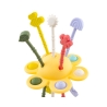 Hochet lune sensorielle jaune