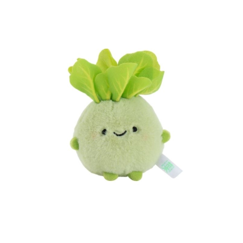 Peluche porte-clés  légume - Chou 15 cm