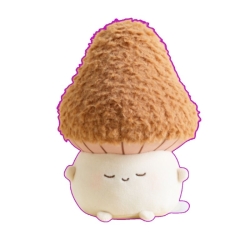 Peluche Picnic porte-clés - Champignon morille15 cm