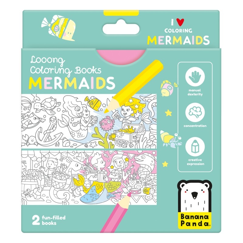 Coloriage 4 ans - Sirènes