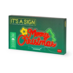 Enseigne néon -  Merry Christmas