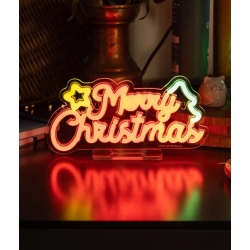 Enseigne néon -  Merry Christmas
