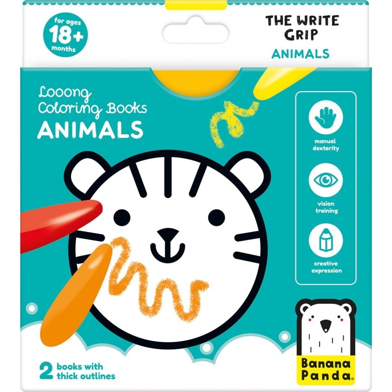 Coloriage 18 mois - Les animaux