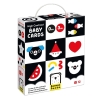 Cartes pour bébé en noir et blanc