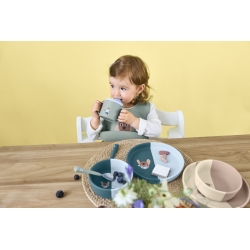 Assiette en silicone - Tiny Team chien