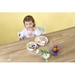 Assiette en silicone - Tiny team chat