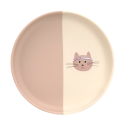 Assiette en silicone - Tiny team chat