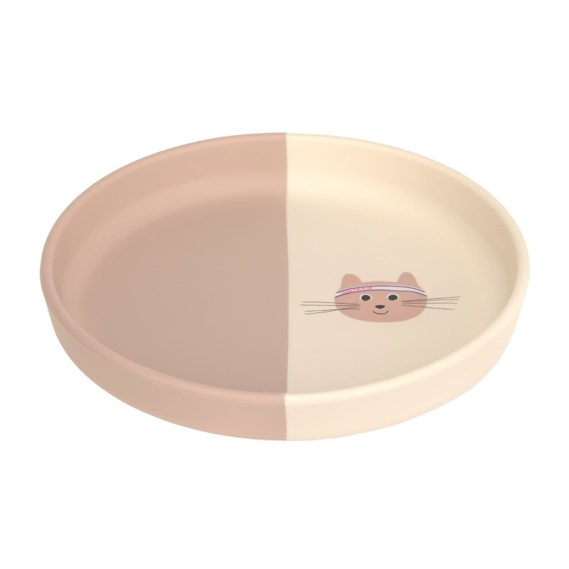 Assiette en silicone - Tiny team chat