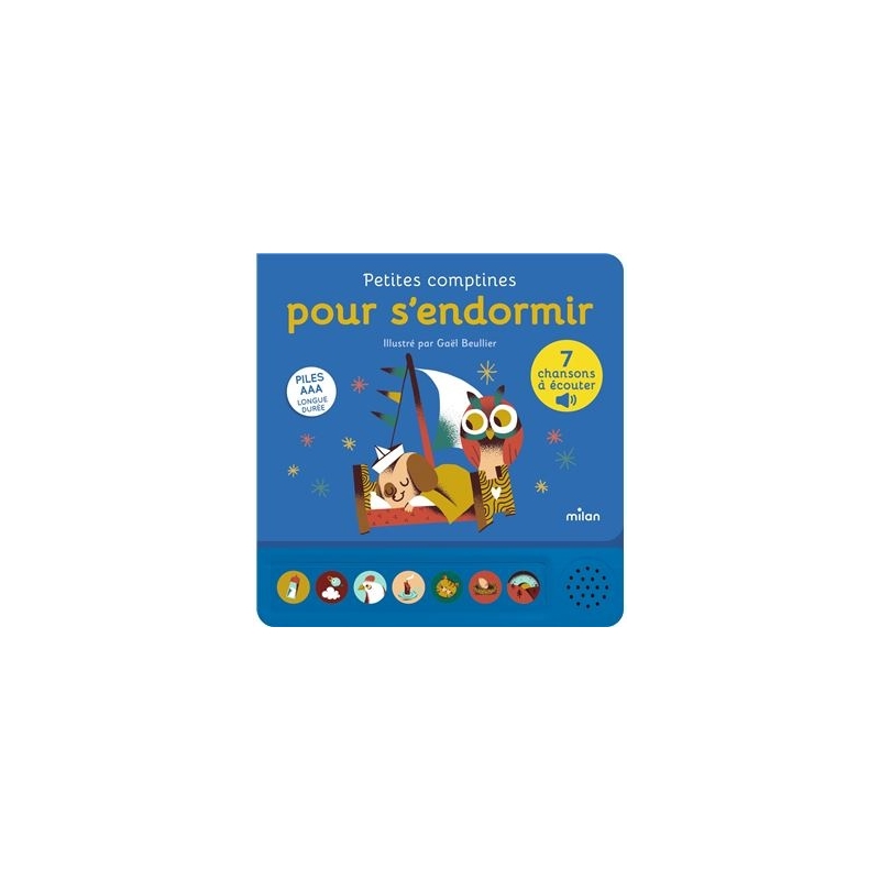 Chansons à écouter - Petites comptines pour s'endormir