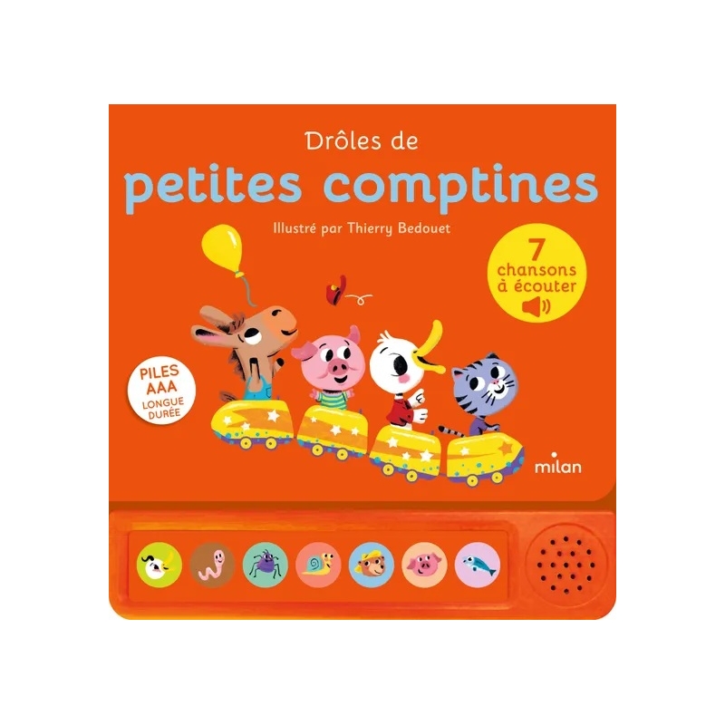 Chansons à écouter - Drôles de petites comptines