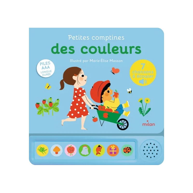 Chansons à écouter - Petites comptines des couleurs