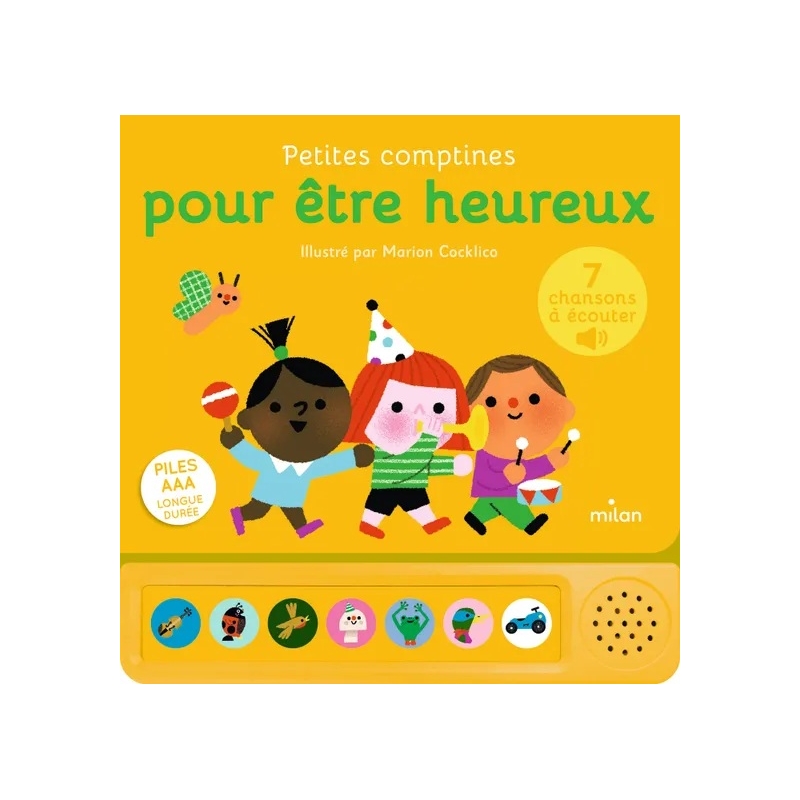 Chansons à écouter - Petites comptines pour être heureux